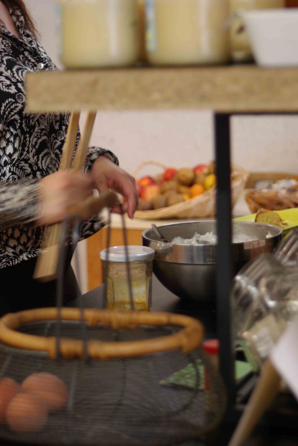 petit-déjeuner au Cloître des Dominicains
